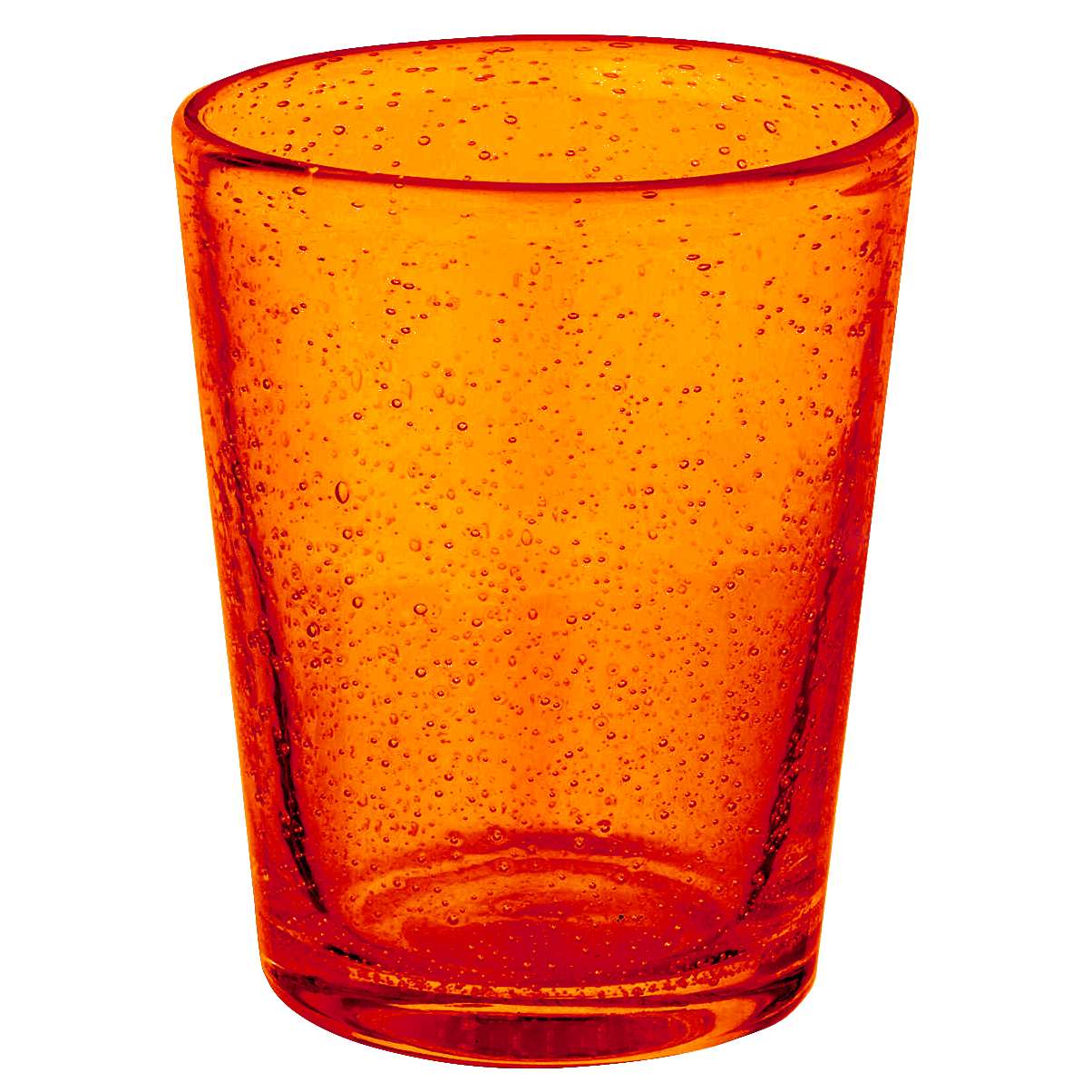 SET BICCHIERI ACQUA MATERA 26 CL - SET 6 BICCHIERI - Arancio